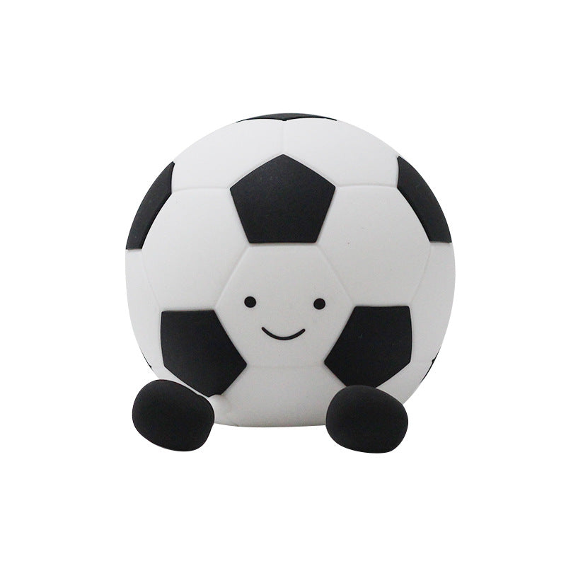 Rechargeable Football Shape Night Light with Timer