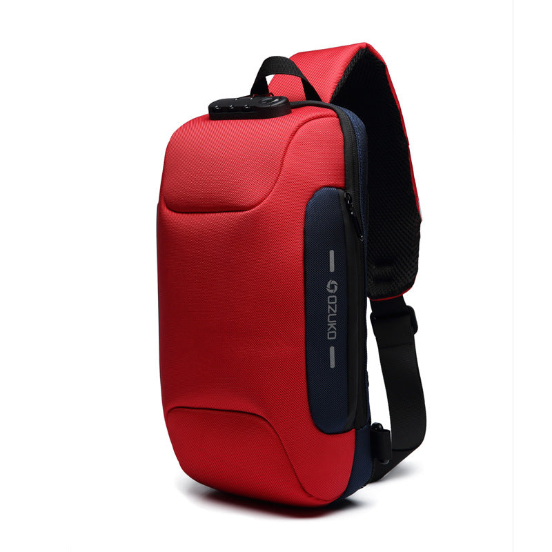 Tactical Chest Bag for Men, Crossbody Bag, Waterproof