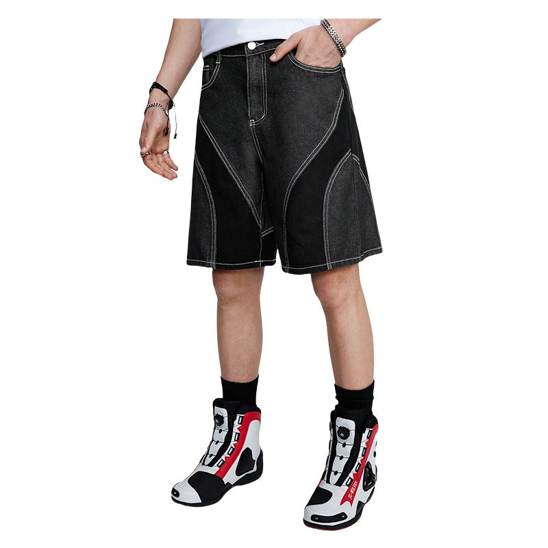 Men's Denim Five-Minute Casual Shorts