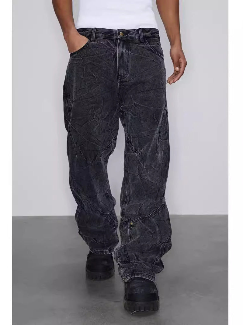 men?s denim trousers