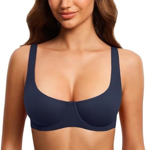 Dobreva Unlined Bandeau Bra