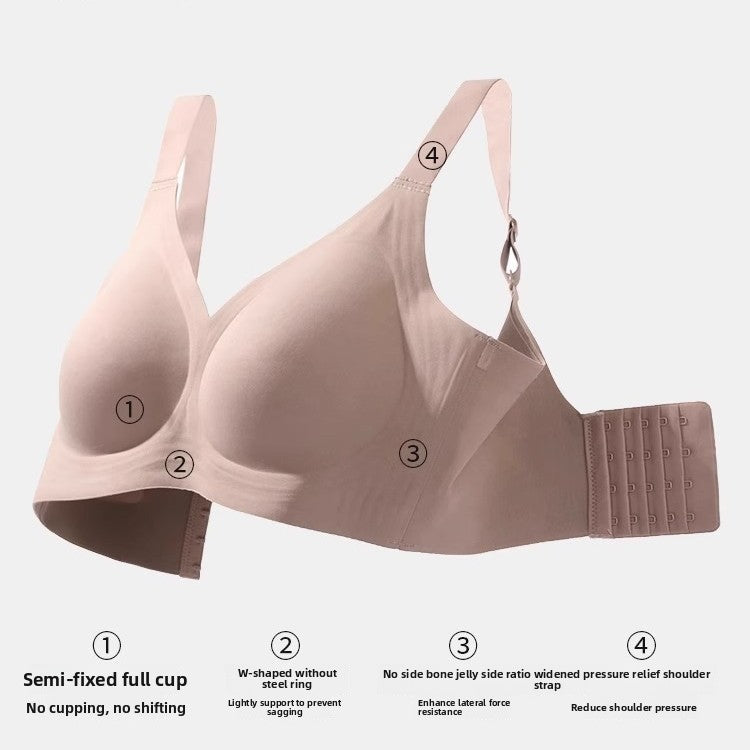 Plus Size Traceless Support Bra
