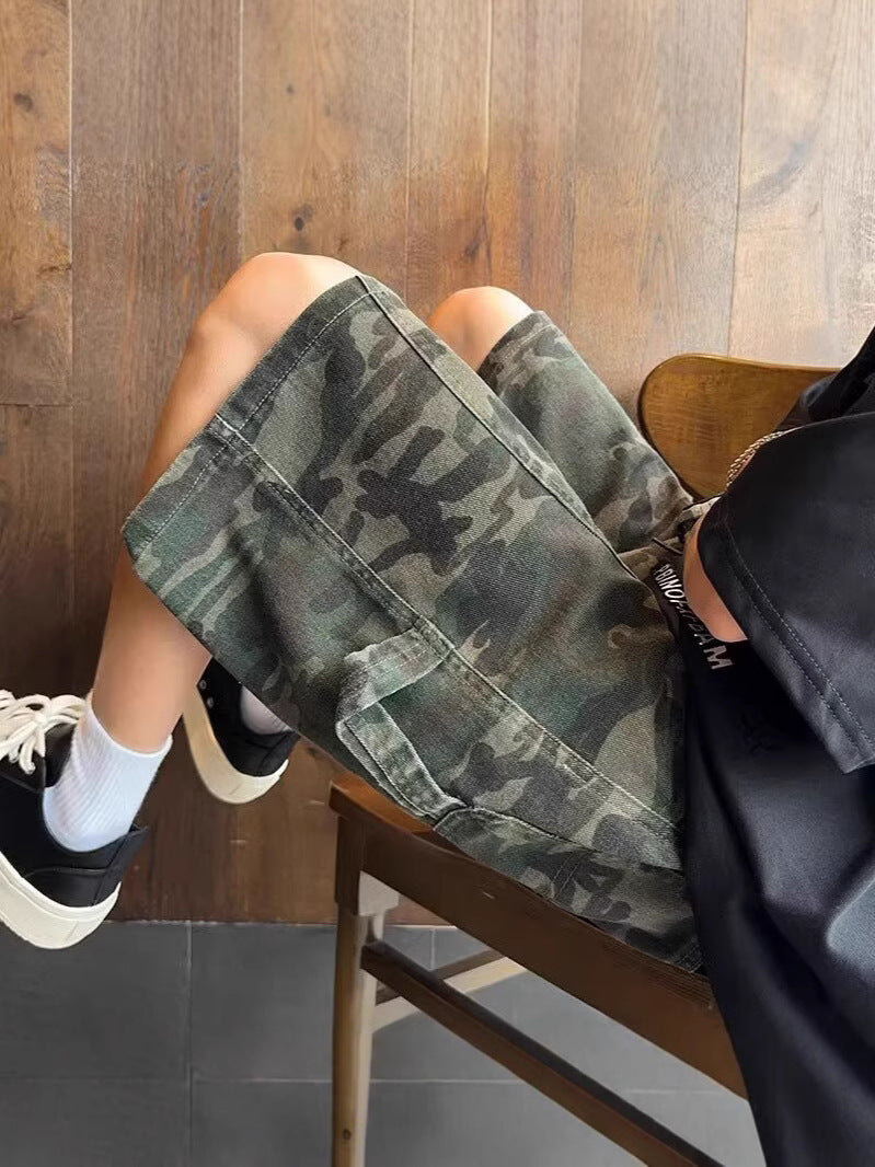 Mens Camouflage Casual Shorts