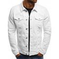 Slim Fit Denim Jacket for Men