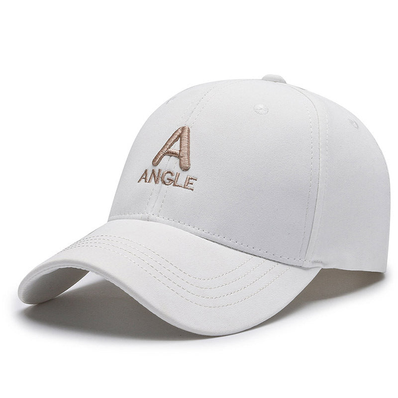 Men's Outdoor Casual Peaked Cap Letters Embroidery Sun Protection
