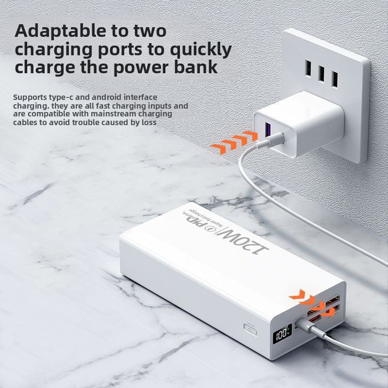 120W Fast Charging Power Bank
