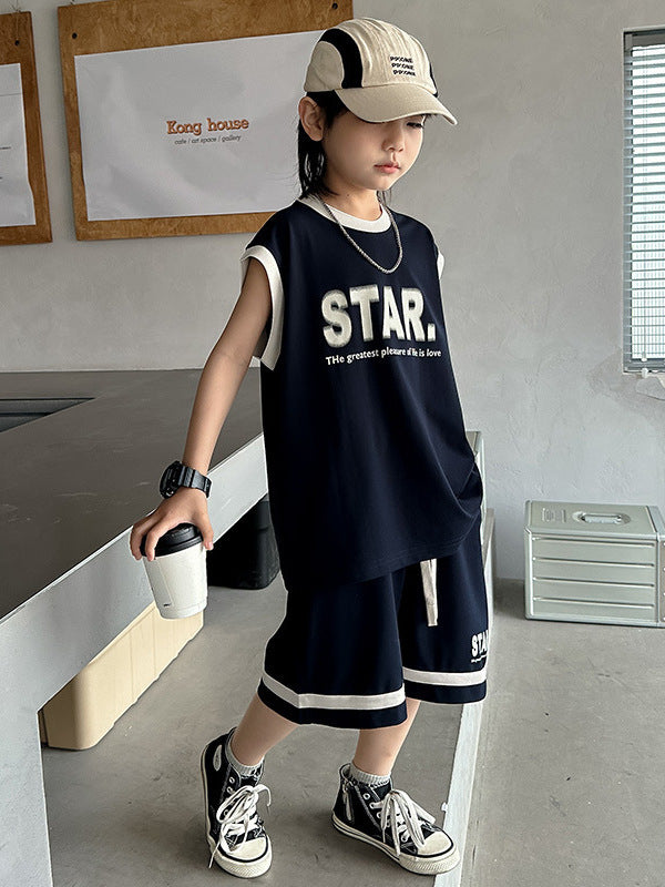 Boys' Sleeveless suit