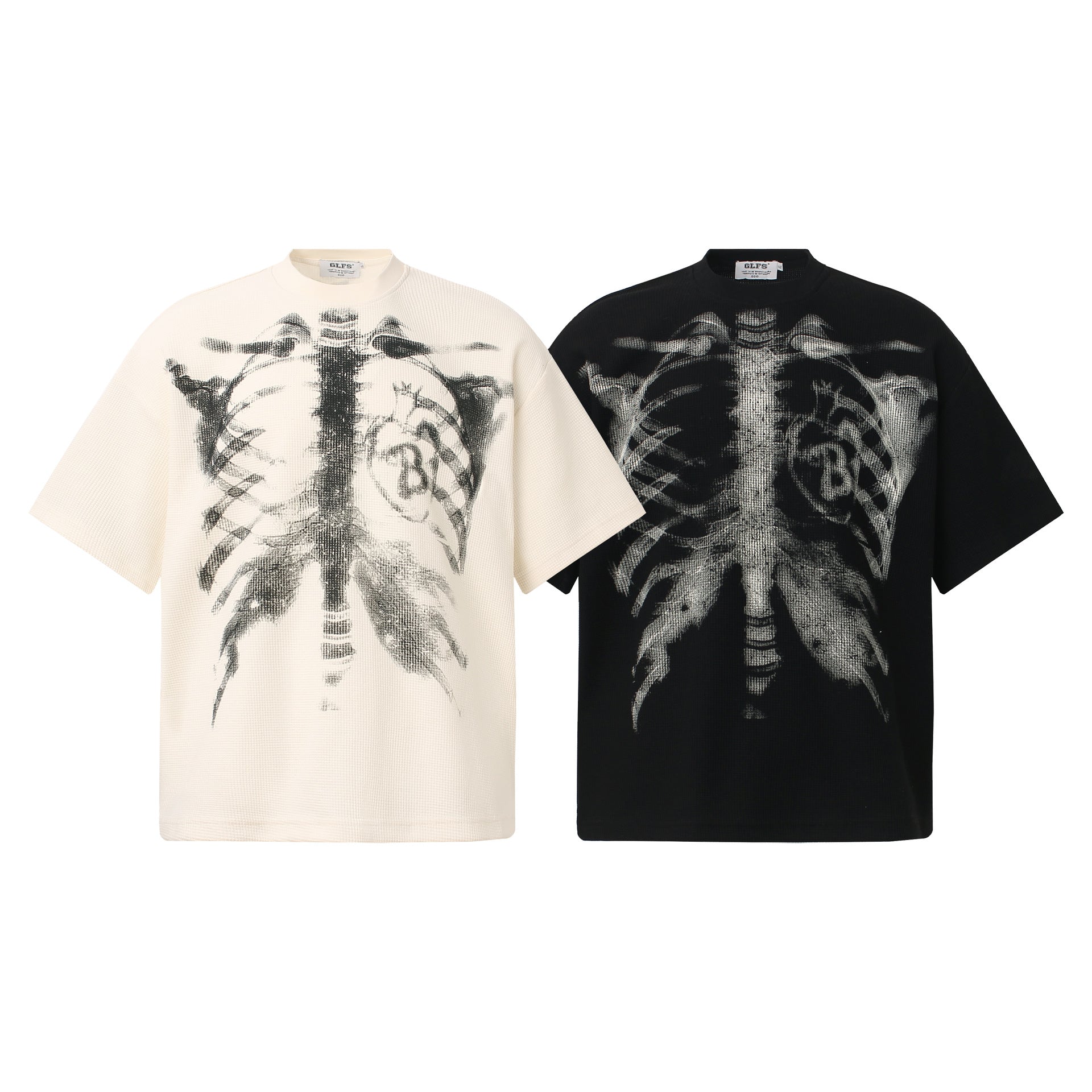 Mens Vintage Graphic Print Cotton T-shirt