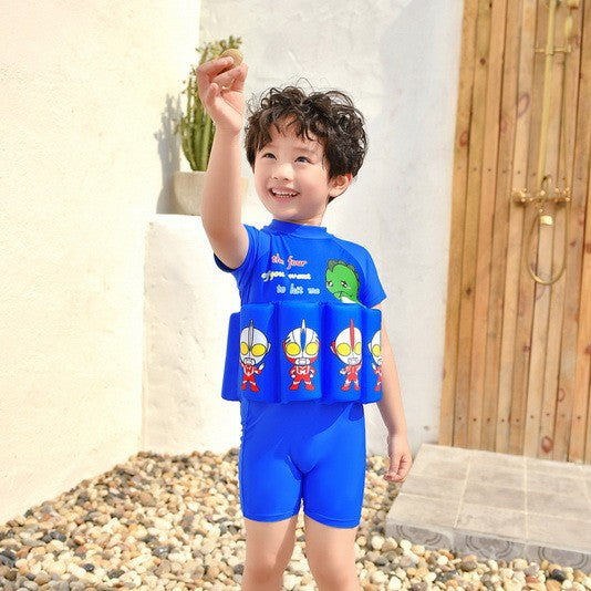 Cartoon Buoyancy Swimsuit for Kids