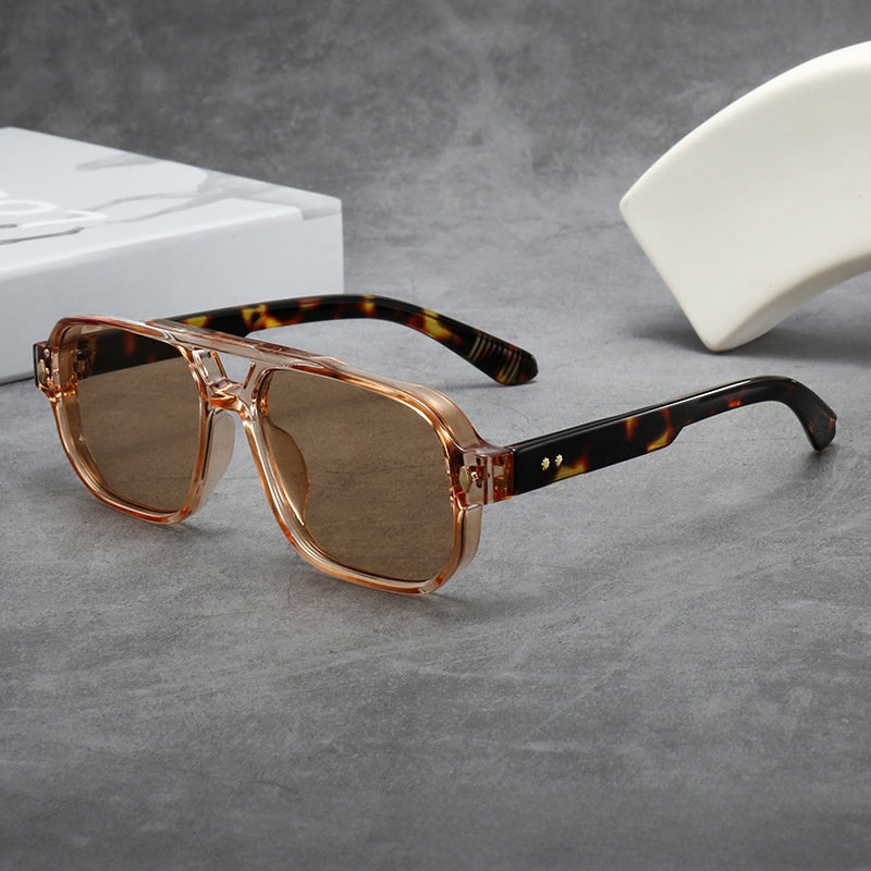 Square Frame Sports Sunglasses for Men