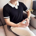 Breathable Short Sleeve Knit Shirt