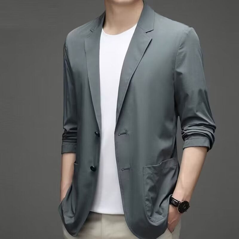 Lightweight Casual Suit Jacket for Men