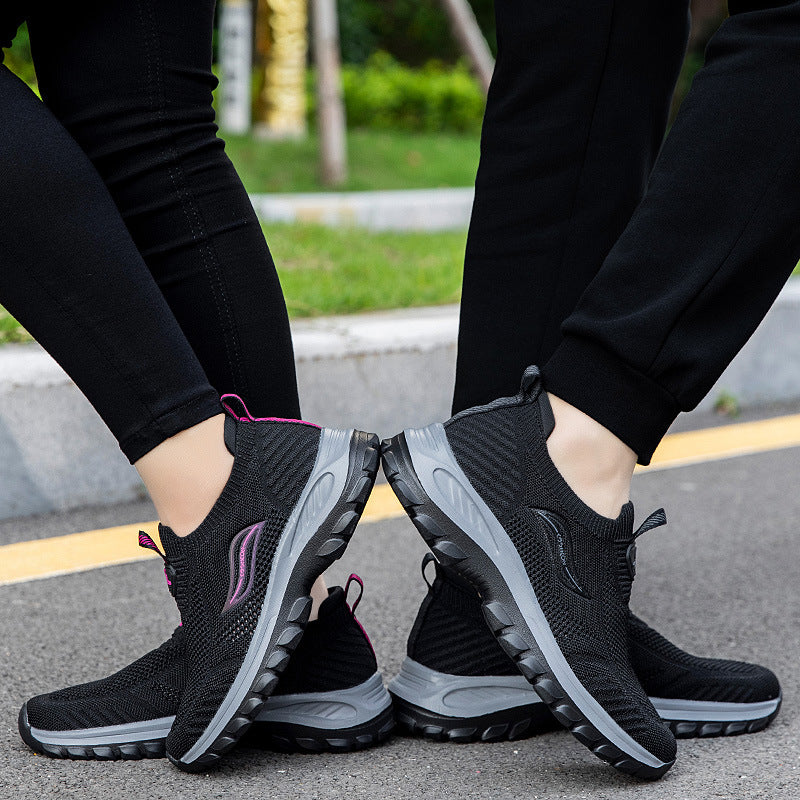 Breathable Mesh Slip-on Shoes for Men and Women
