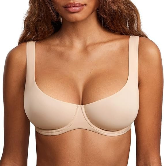 Dobreva Unlined Bandeau Bra