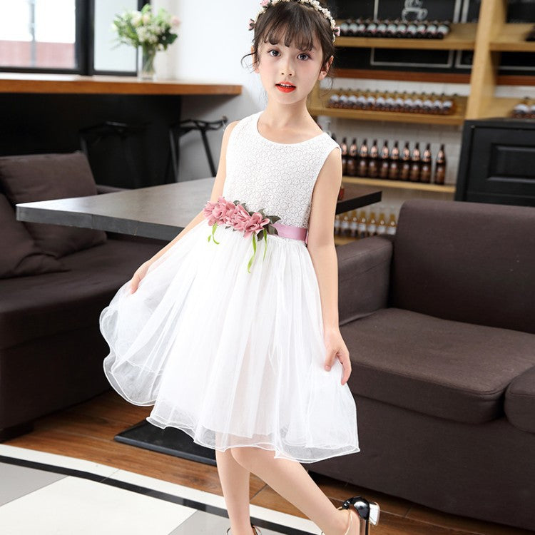 Sweet Fashion Girls Flower Dress