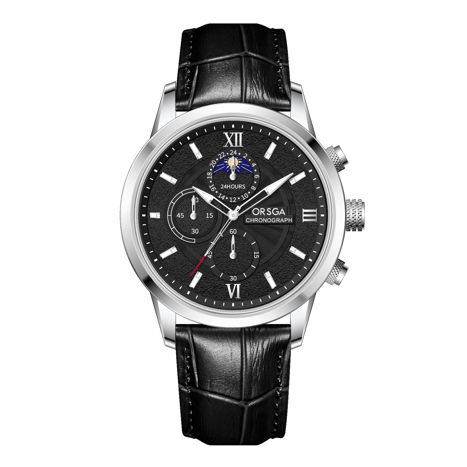 Multifunctional Mens Quartz Watch