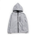 Reflective Hooded Windbreaker Jacket for Men and Women