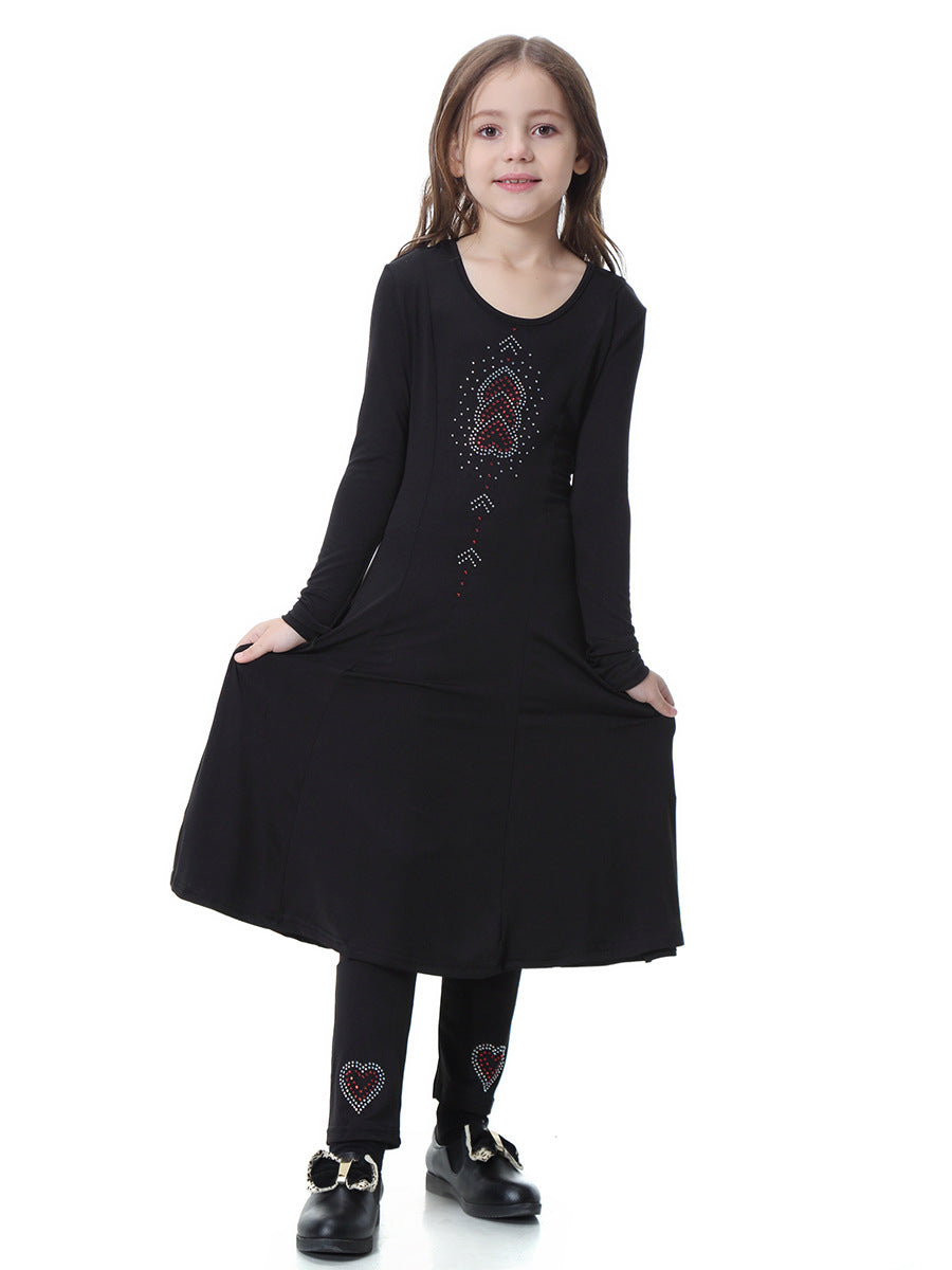 Girls' Fashion Personality Set Dress