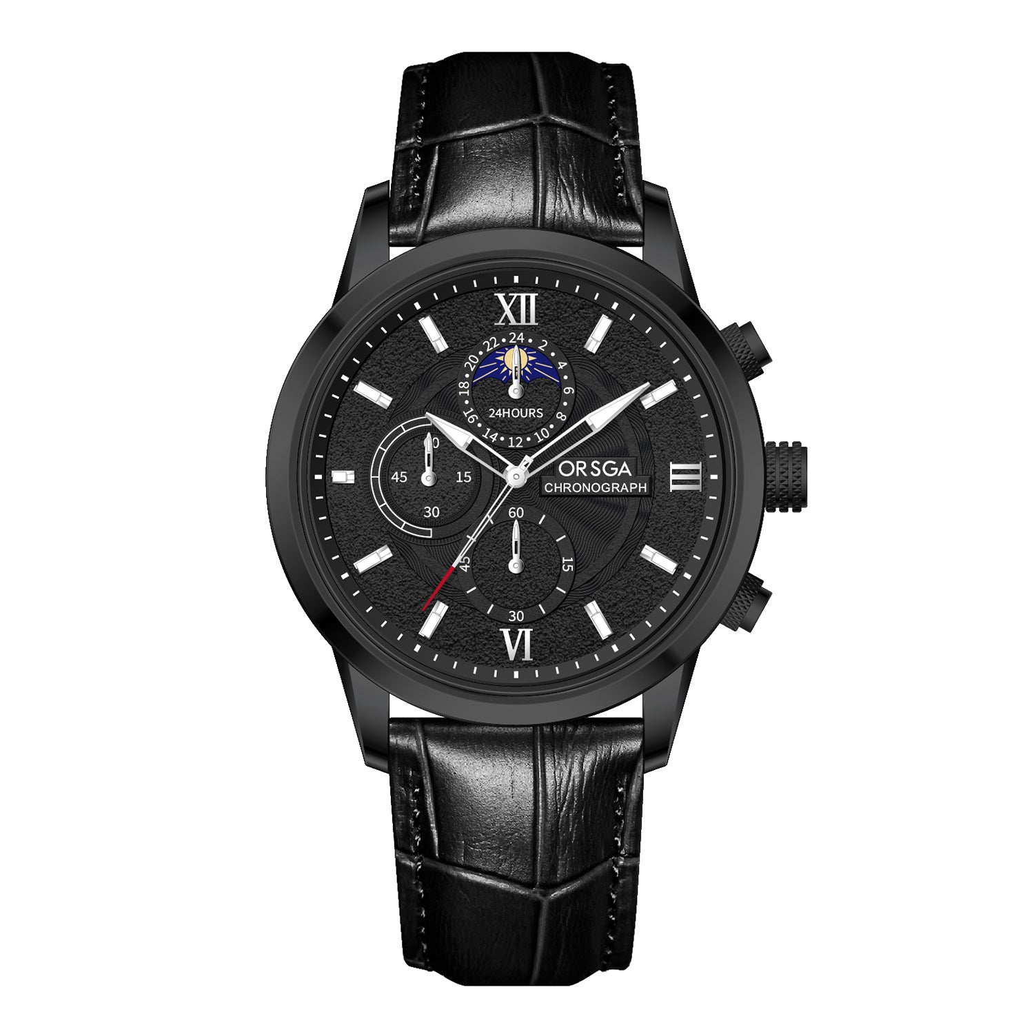 Multifunctional Mens Quartz Watch
