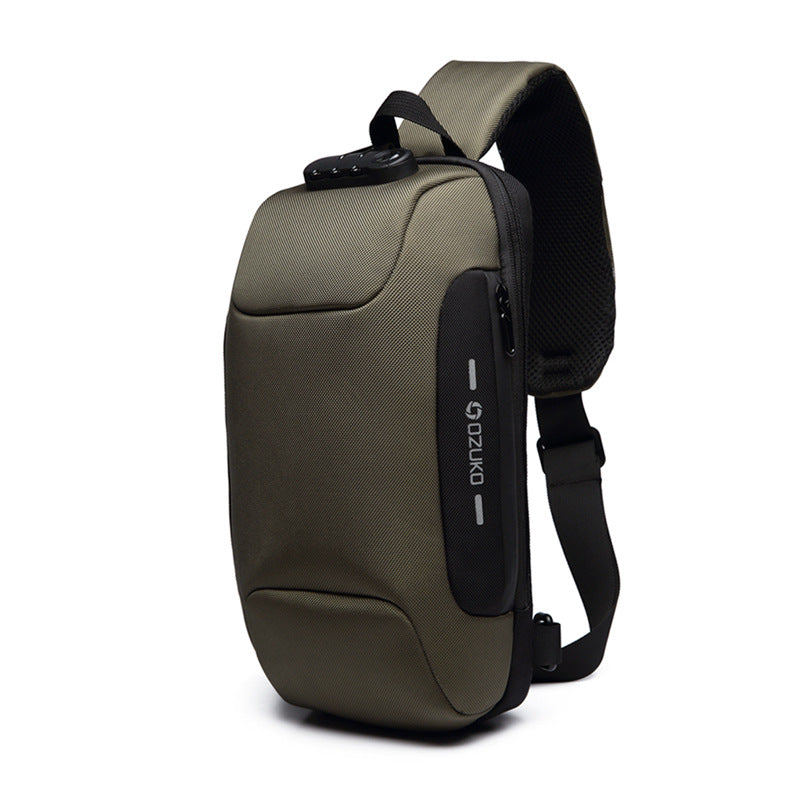 Tactical Chest Bag for Men, Crossbody Bag, Waterproof