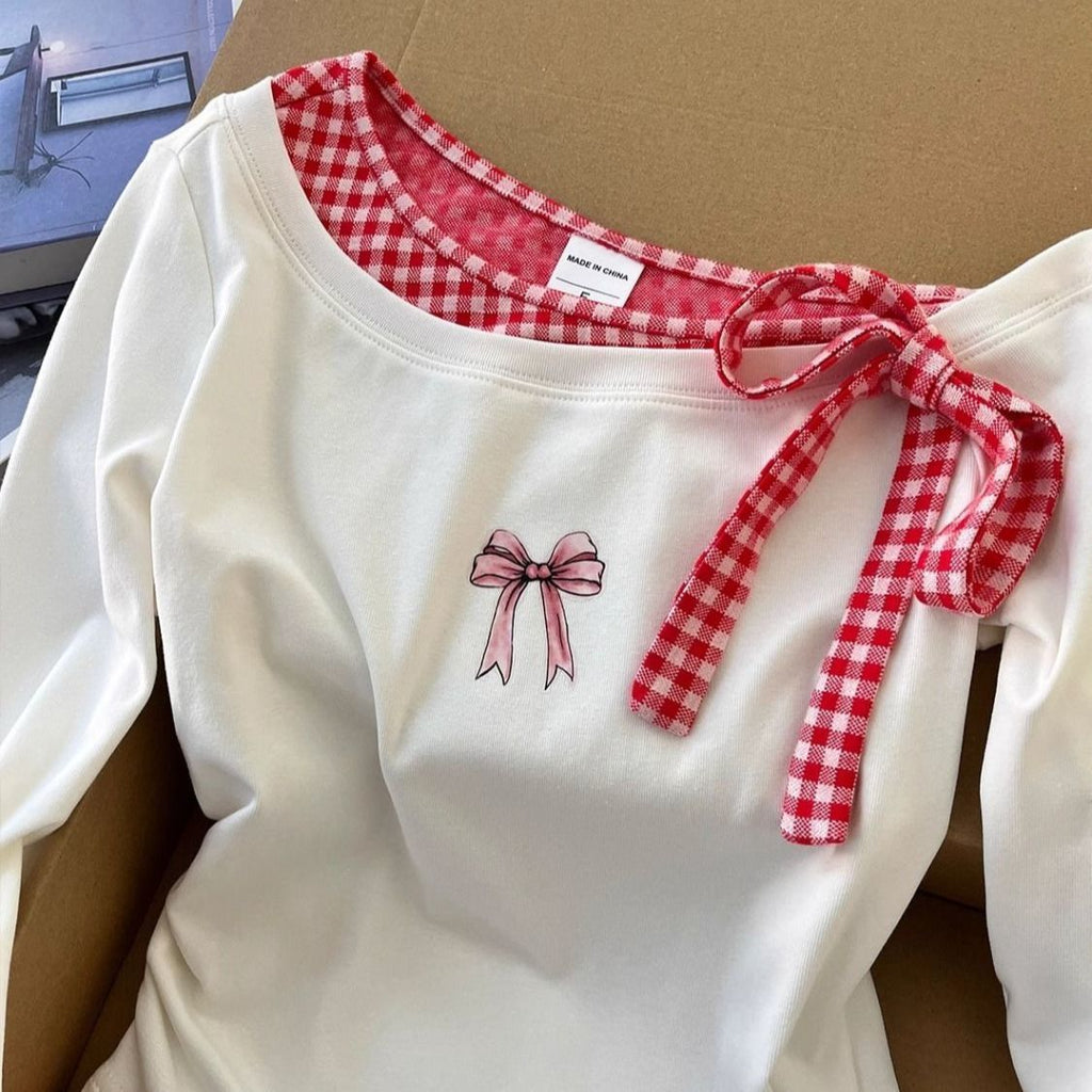 Fake Two-piece Long-sleeved T-shirt