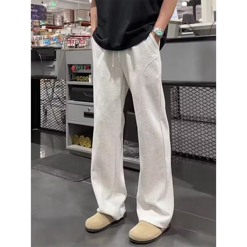 Straight Leg Fleece Lined Sweatpants