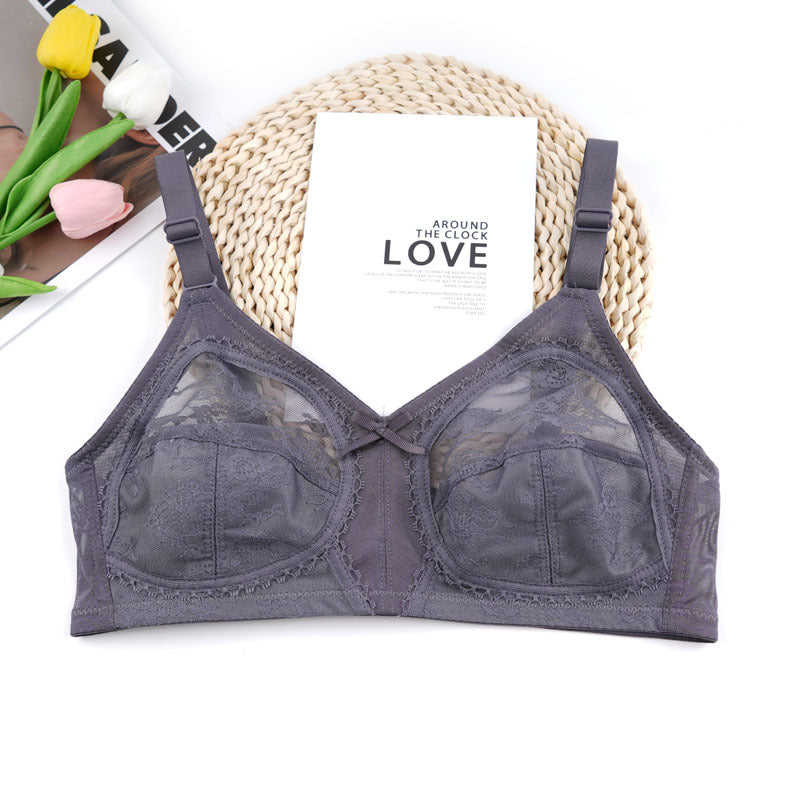 Ultra Thin Lace Wireless Bra