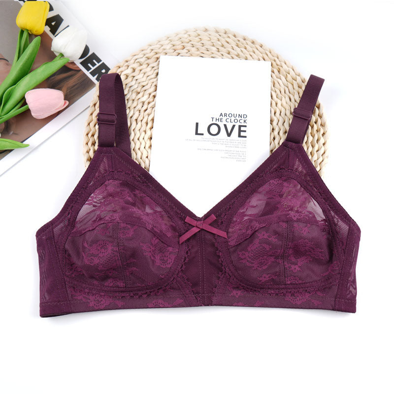 Ultra Thin Lace Wireless Bra