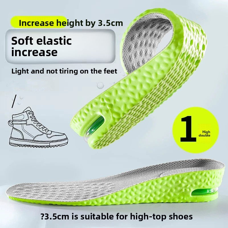 Air Cushion Height Increase Breathable Shoe Insole