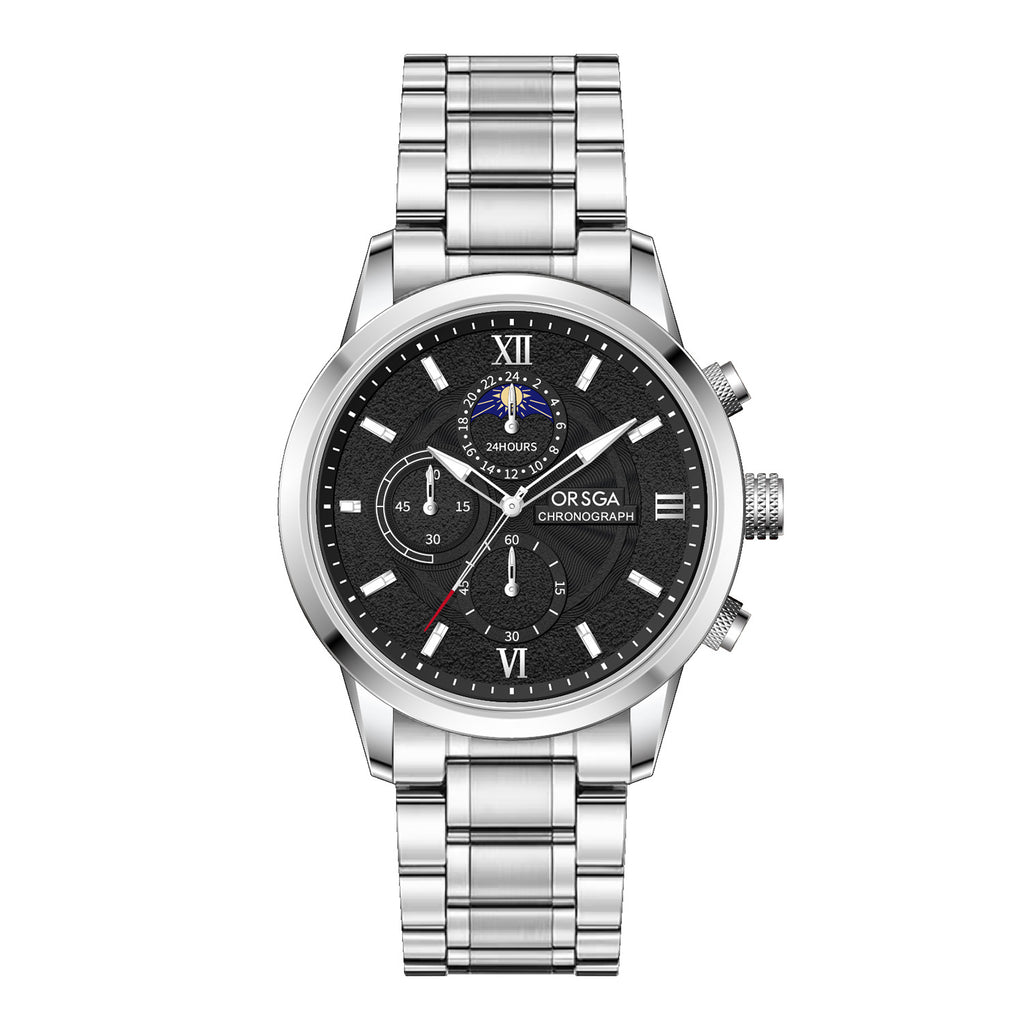 Multifunctional Mens Quartz Watch