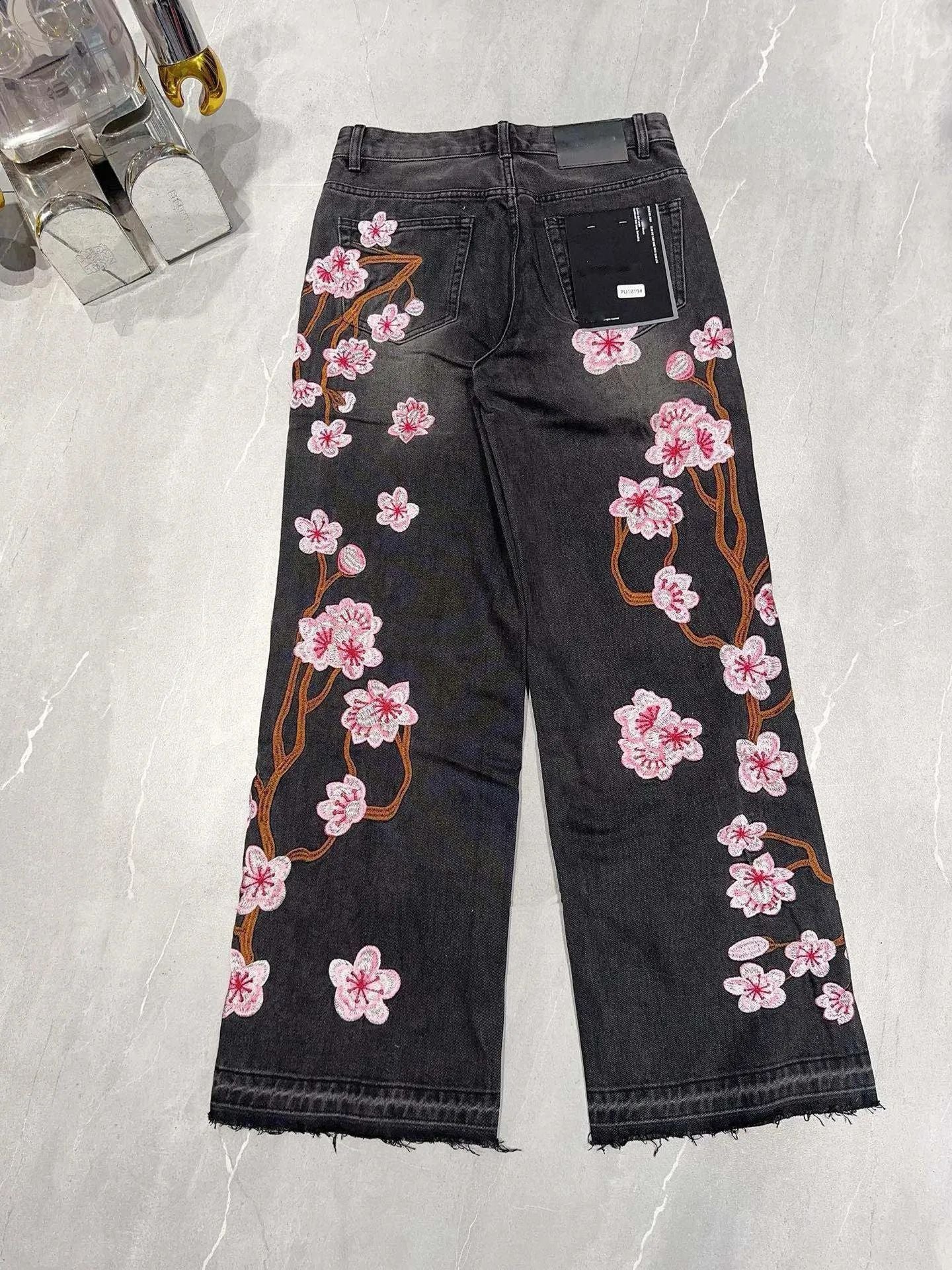 Embroidered jeans