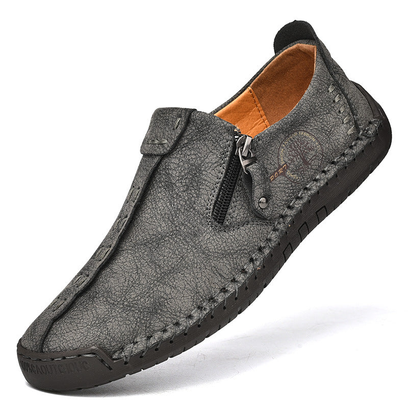 Slip-On Casual Leather Shoes for Men