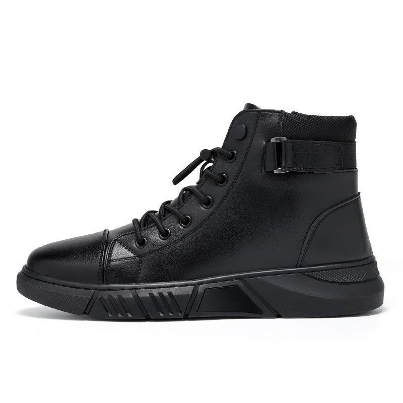 Mens Martin Boots Round Toe Casual Boots