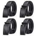 Automatic belt fastening for men