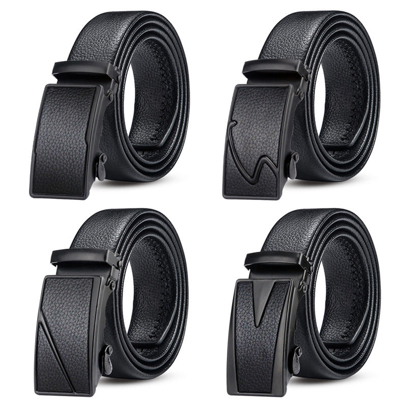 Automatic belt fastening for men