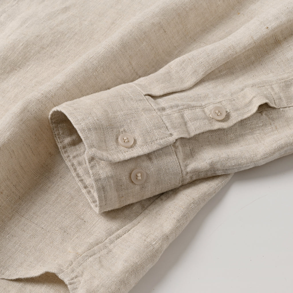 Men's Long-Sleeved Lapel Shirts