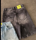 Men's Denim Five-Quarter Straight Pants