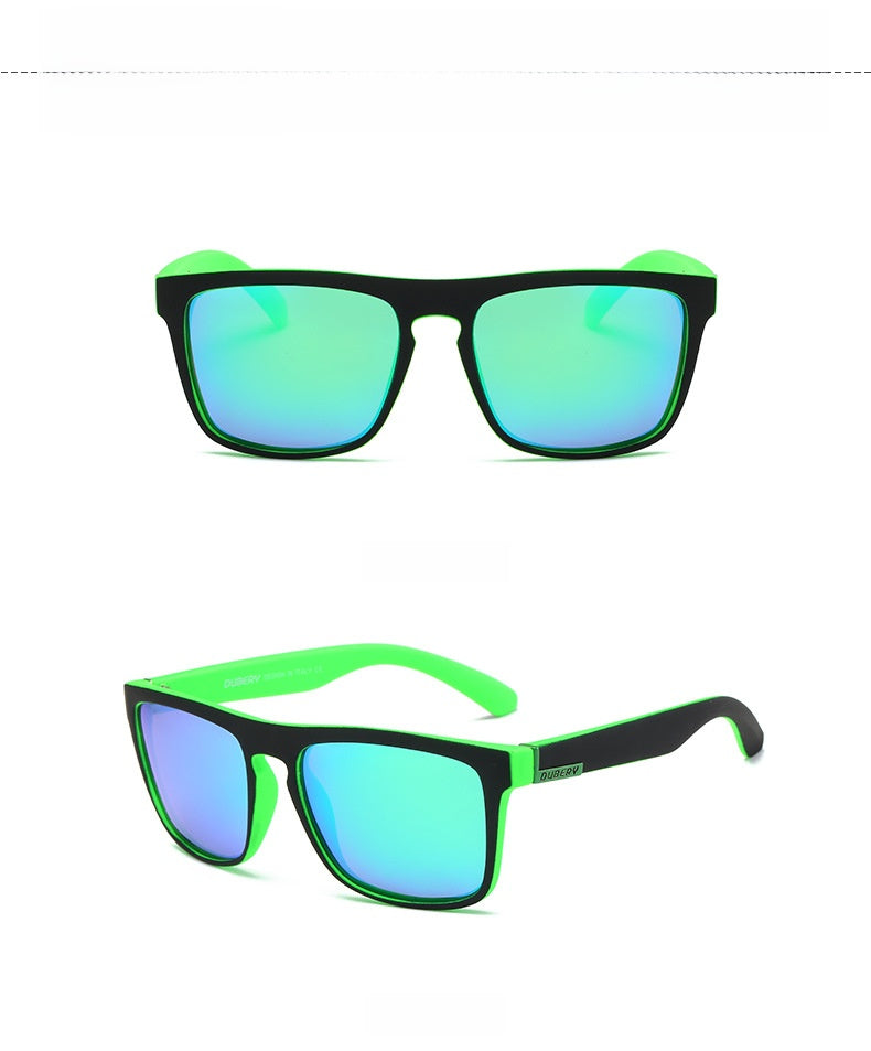 Polarized Square Frame Sunglasses for Men