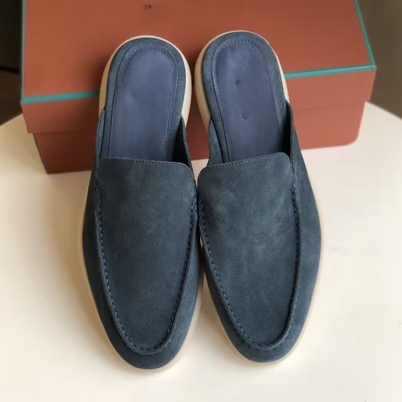 Mens Flat Sole Slip On Slippers