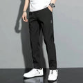 Four-sided elasticated pants for men, summer style, lightweight