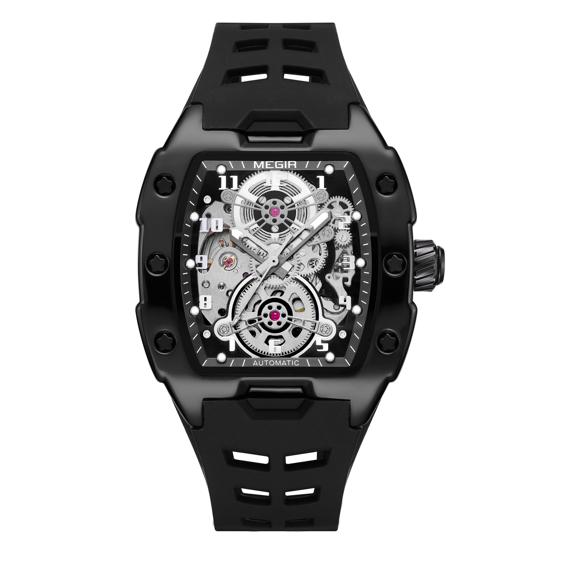 Megir Mens Mechanical Calendar Watch