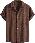 Mens Skull Print Short Sleeve Shirt