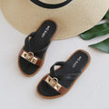 British Style Retro Children's Sandals And Slippers
