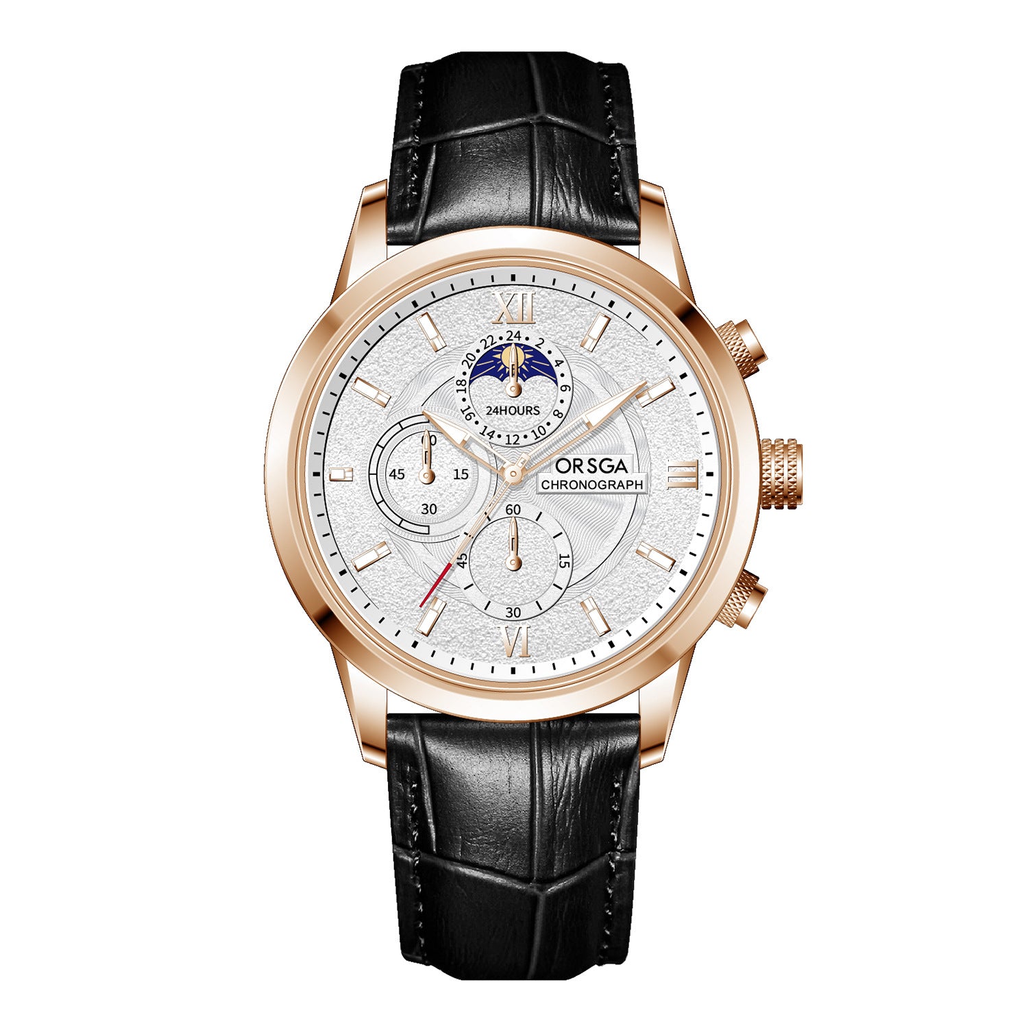 Multifunctional Mens Quartz Watch