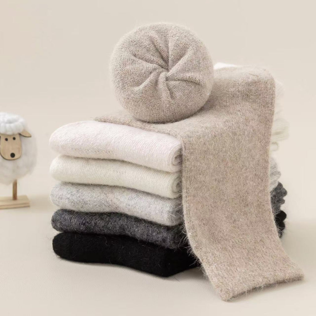 Thickened Cashmere Socks for Men and Women Warm Winter Woolen Socks