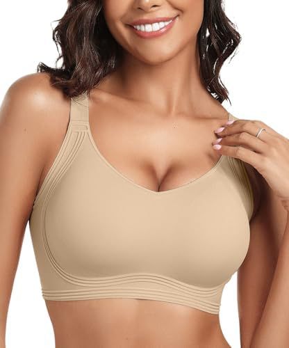 Womens Seamless Wireless Comfort Bra