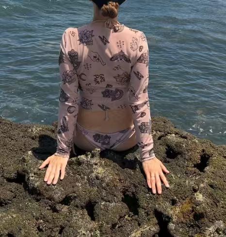 Mesh Bikini with Cover-Up
