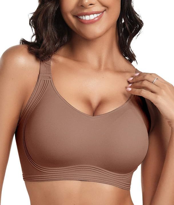Womens Seamless Wireless Comfort Bra