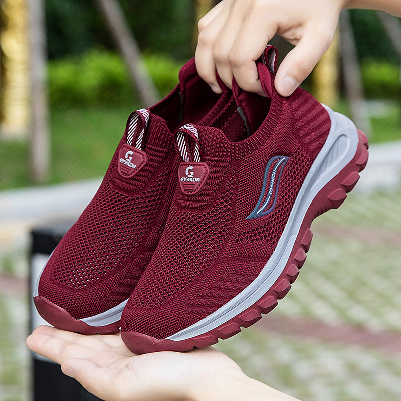 Breathable Mesh Slip-on Shoes for Men and Women