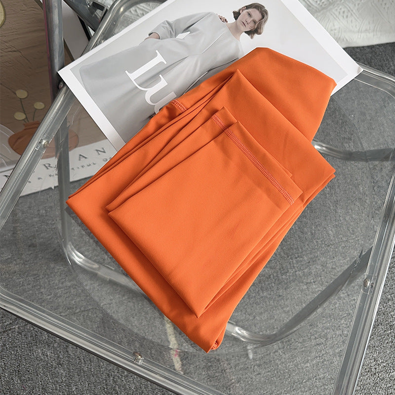 Womens Butt-Lifting Peach-Shaped Stretchy Leggings For Running And Fitness